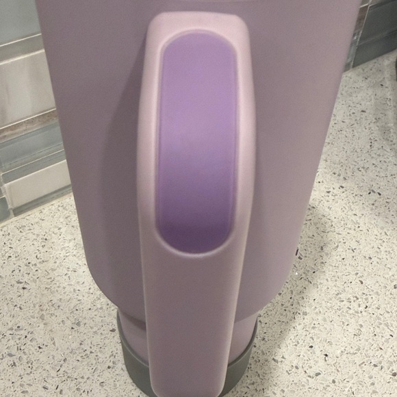 40 Oz Soft Matte Stanley Purple Tumbler with Handle - Picture 6 of 6